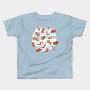 Watercolor Goldfish Kids T-Shirt